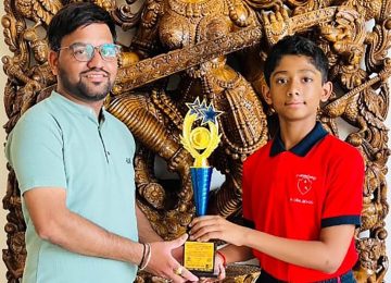 त्कृष्ट चाली आणि चाणक्ष्य बुद्धिच्या जोरावर नांदे येथील ध्रुव ग्लोबल स्कूलचा विद्यार्थी अद्वैत कुमारने १२ वर्षाखालील सेमी क्लासिक बुद्धिबळ स्पर्धेत विजेतेपद पटकावले