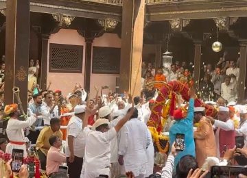 BHOR RAM NAVAMI: 300 वर्षांची अखंड परंपरा असलेल्या भोरच्या राजवाड्यात श्रीरामजन्मोत्सव सोहळा उत्साहात संपन्न
