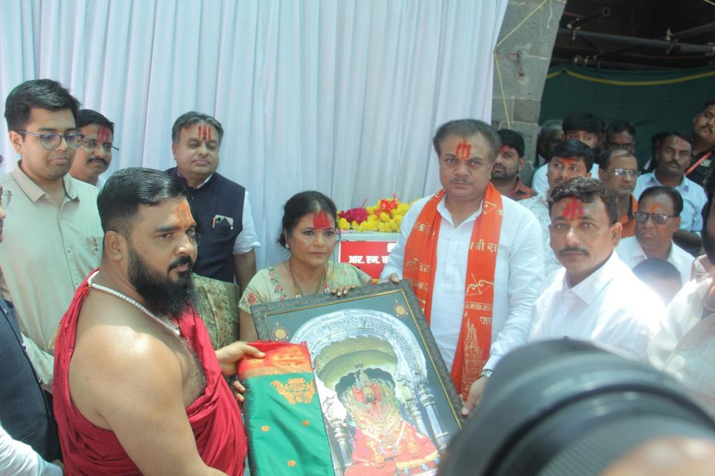 आर एम डी फाऊंडेशन द्वारा निर्मित श्री तुळजा भवानी मंदिरासाठी प्याऊ जलप्रकल्प लोकार्पण सोहळा संपन्न