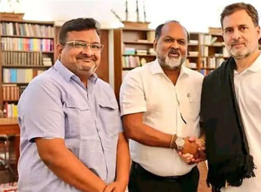 MAHADEO JANKAR MEET RAHUL GANDHI