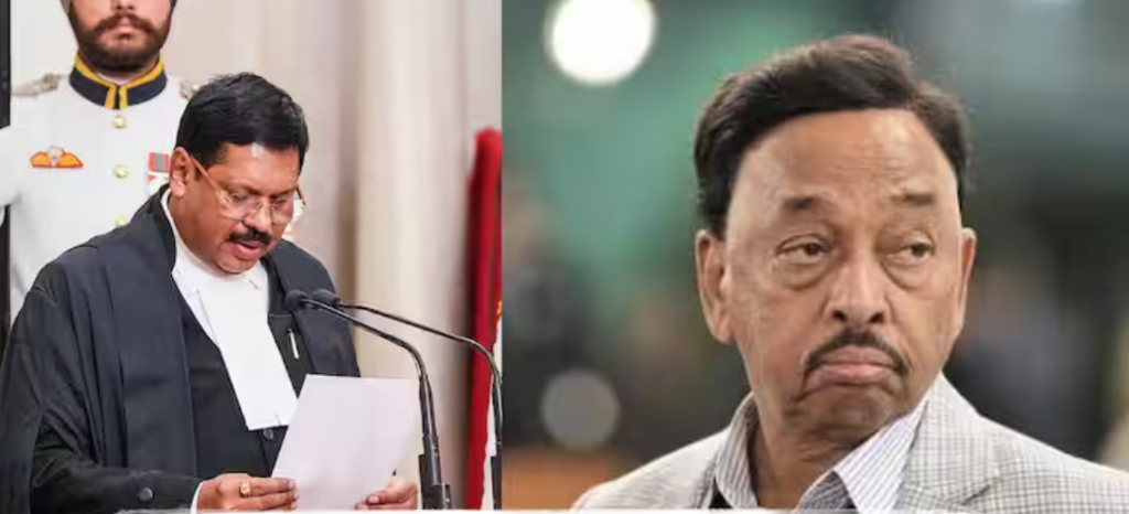 सरन्यायाधीश Bhushan gavai यांचा पहिला निर्णय अन् Narayan Rane यांना धक्का; नेमकं प्रकरण काय?