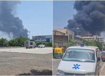AHMEDABAD PLANE CRASH २४२ प्रवाशांना घेऊन लंडनला जाणारे एअर इंडियाचे विमान अहमदाबाद विमानतळावरून उड्डाण केल्यानंतर काही वेळातच कोसळले.