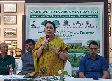 DR NEELAM GORHE: मनुष्याच्या आस्तित्वासाठी घनवन आणि देवराई याचे झाळे वाढणे आवश्यक आहे