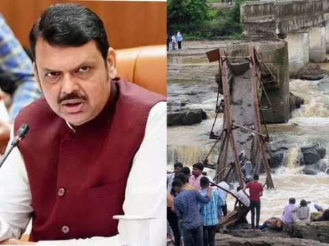 DEVENDRA FADNVIS ON KUNDMELA BRIDGE:  पुणे जिल्ह्यातील तळेगावनजीक इंदोरी येथे इंद्रायणी नदीवरील एक पूल कोसळून झालेल्या दुर्घटनेचे वृत्त ऐकुन अतिशय दुःख झाले. या घटनेत प्राथमिक माहितीनुसार 2 लोकांचा मृत्यू झाला आहे.