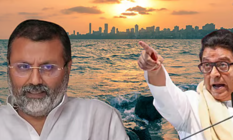 RAJ THACKERAY ON NISHIKANT DUBE महाराष्ट्र विधानसभेत आमदारांच्या समर्थकांमध्ये अलिकडेच झालेल्या हाणामारीनंतर, राज्याच्या राजकारणात मराठी विरुद्ध हिंदी या वादाला तीव्रता आली आहे.