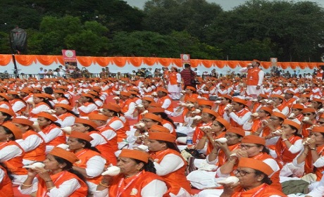 Shankhnad World Record Pune: 1,111 Conch Blowers Create New History on Pune Soil