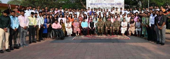 INDIAN ARMY CAMP: सिव्हिल-मिलिटरी फ्यूजन ट्रेनिंग कॅप्सूल 2025 ; 144 MPSC अधिकाऱ्यांना भारतीय सैन्य प्रशिक्षण