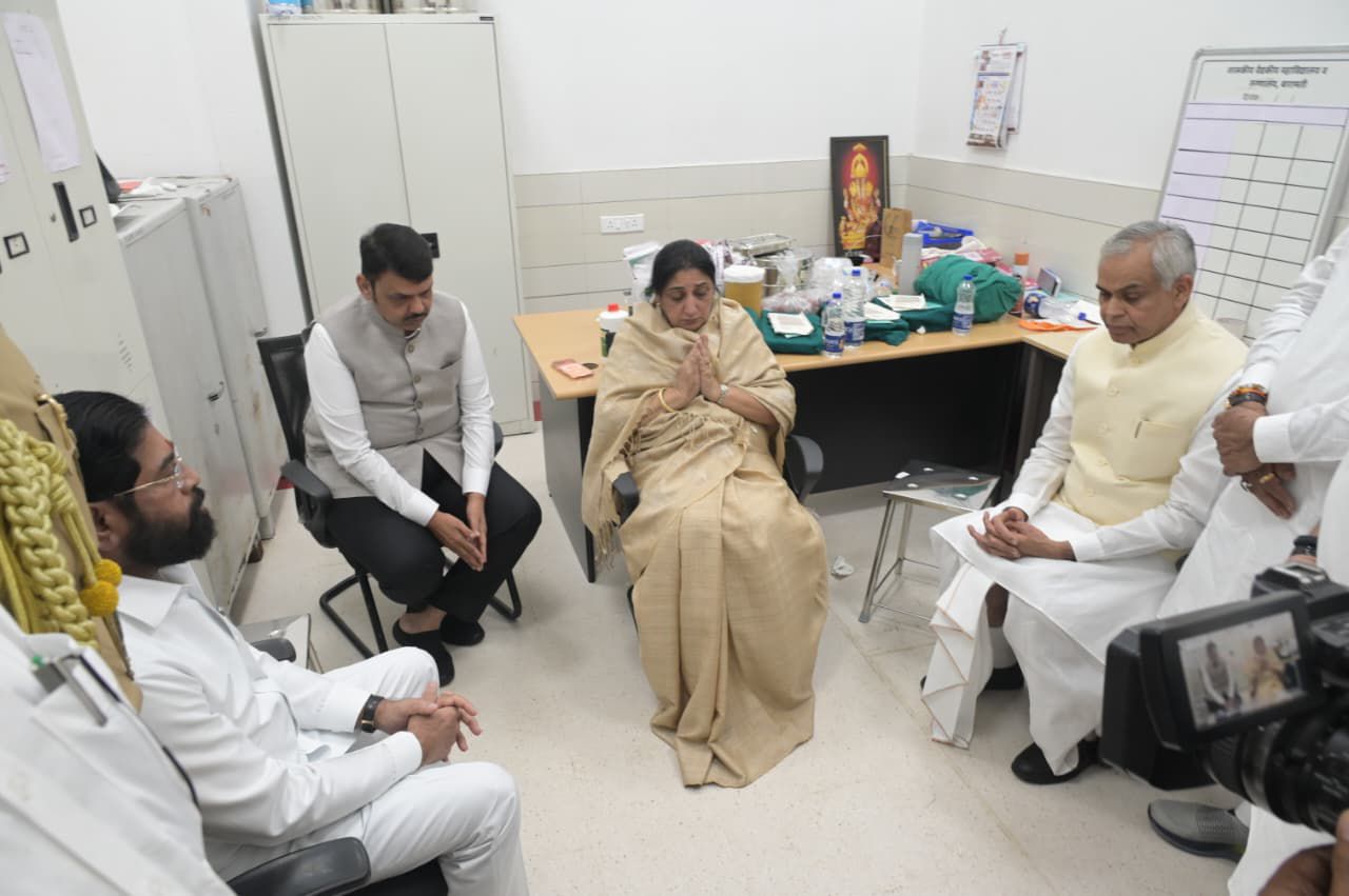 FADNAVIS SHINDE MEETS SUNETRA PAWAR