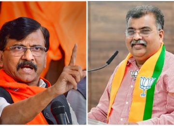 Sanjay Raut targets Ravindra chavan & BJP