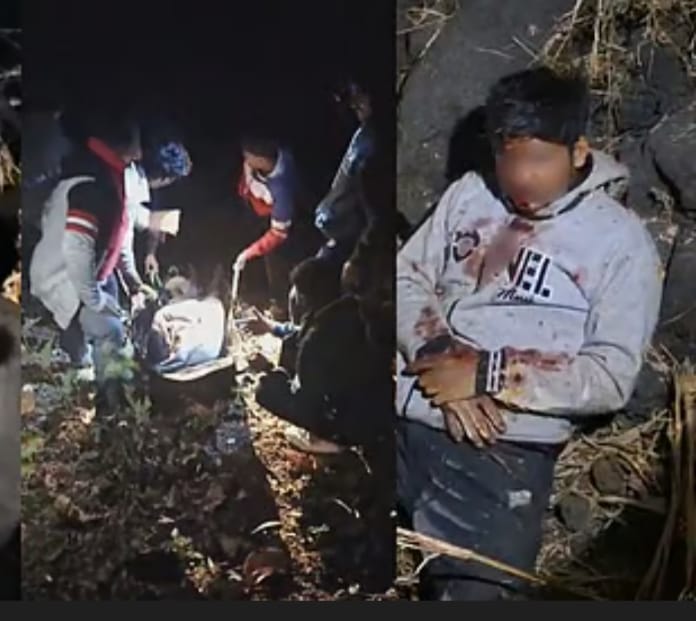 Youth Falls into Gorge on Kaas Plateau Road