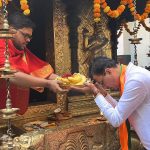 पुणे महानगरपालिका निवडणुकीच्या पार्श्वभूमीवर प्रभाग क्रमांक २४ मधील भाजप उमेदवार गणेश बिडकर यांनी आज सकाळी श्री अय्यप्पा मंदिरात दर्शन घेतले. या मंदिरांचे केरळमधील साउथ इंडियन समाजासाठी विशेष धार्मिक महत्त्व आहे.