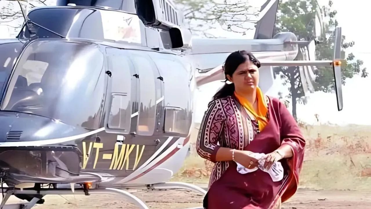 pankaja munde helicoptar