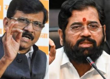 sanjay raut & eknath shinde)